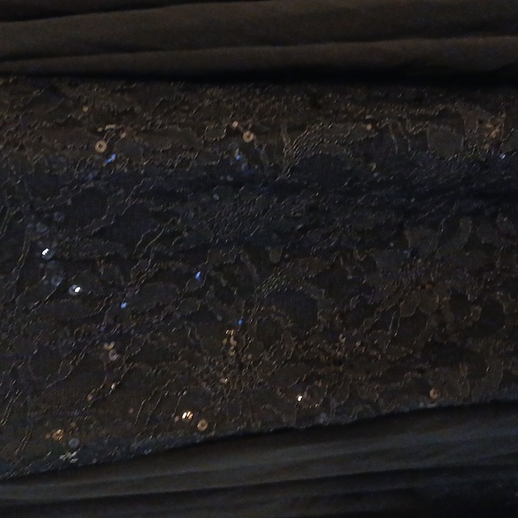 Cardigan with attached Sequin tank top. - Picture 2 of 7